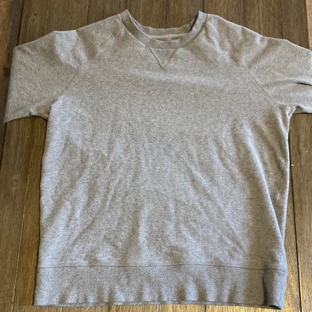 Mack Weldon Grey Pull Over Sweater